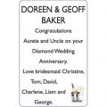 DOREEN and GEOFF BAKER