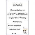 ANDREW and MICHELLE BEALES