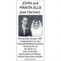 JOHN and MARITA (nee Harmer) ELLIS