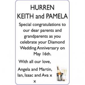 KEITH and PAMELA HURREN