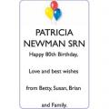 PATRICIA NEWMAN SRN