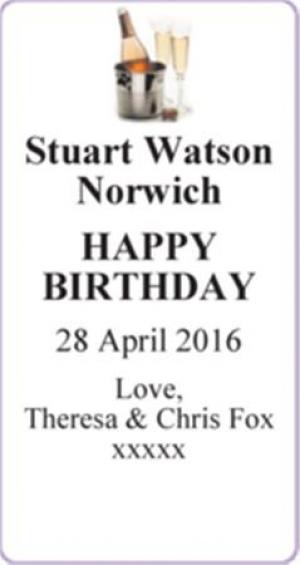 Stuart Watson Norwich