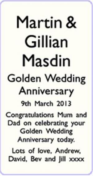 Martin - Gillian Masdin