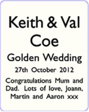 Keith - Val Coe