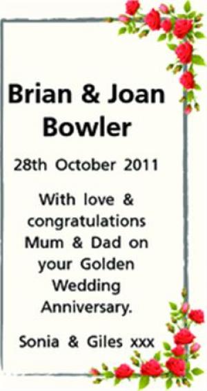 Brian - Joan Bowler