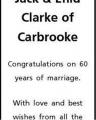 1950-2010 Jack - Enid Clarke of Carbrooke