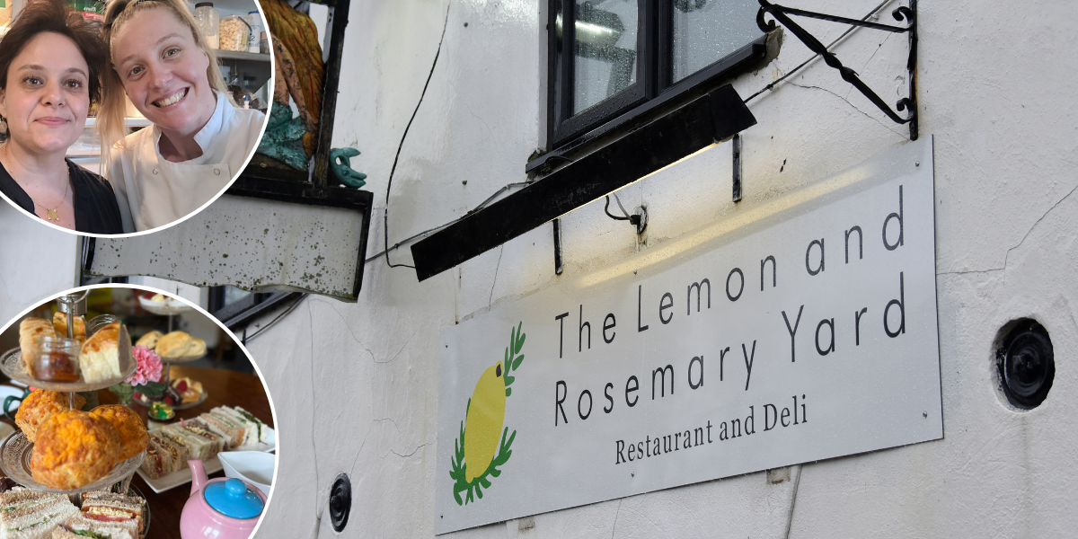 Lemon and Rosemary Yard in Elsing launches afternoon tea